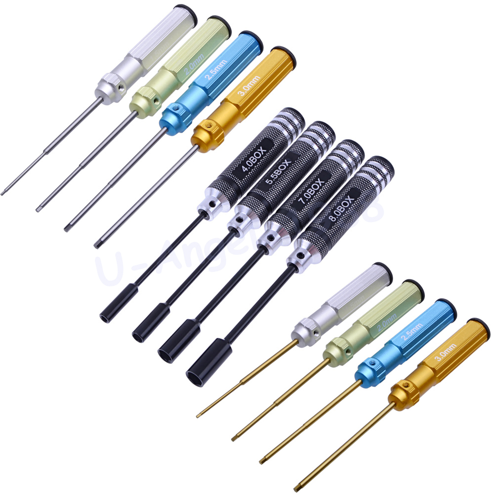 Rc Hobby Electric Screwdriver - Набор из 4 шестигранных отверток RC