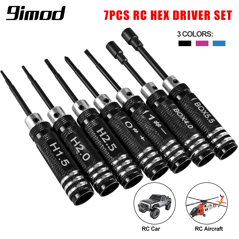 Rc Hobby Electric Screwdriver - 9IMOD Набор шестигранных отверток RC Металлическая