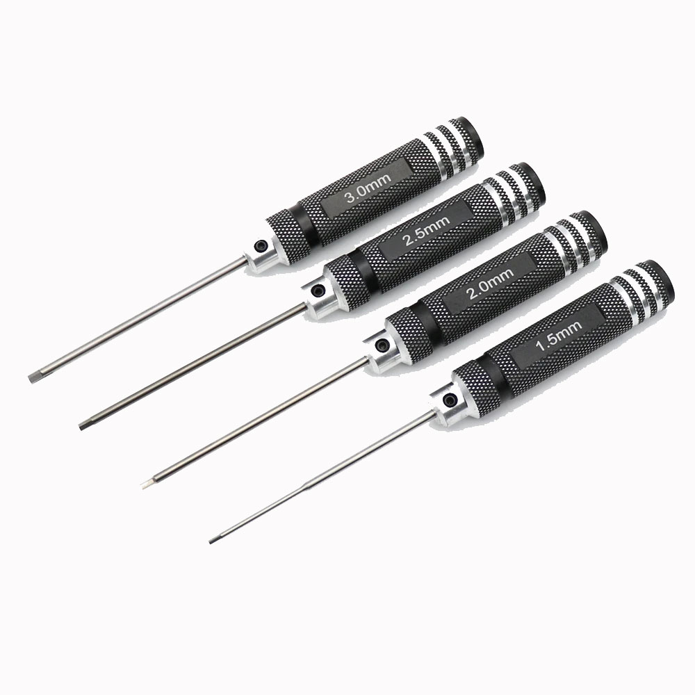 4 шт. 1,5/2/2,5/3,0 мм черные  – обзор и цена Rc Hobby Electric Screwdriver