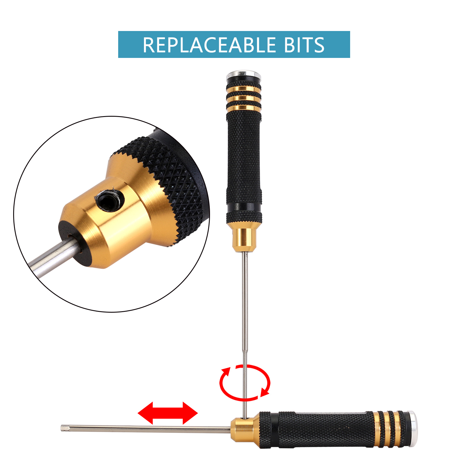 INJORA 7 шт., набор шестигранн – обзор и цена Rc Hobby Electric Screwdriver