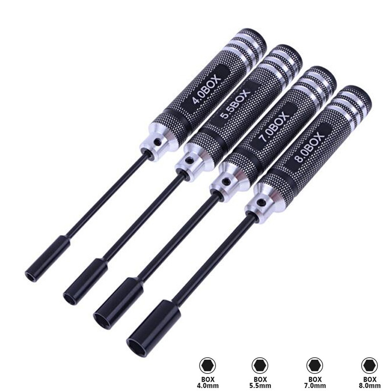 4PCS Шестиугольная отвертка 4, – обзор и цена Rc Hobby Electric Screwdriver